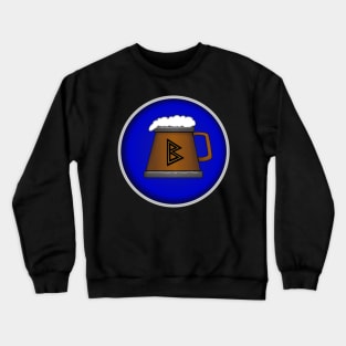 Bugman's Heraldry on Round Shield Crewneck Sweatshirt